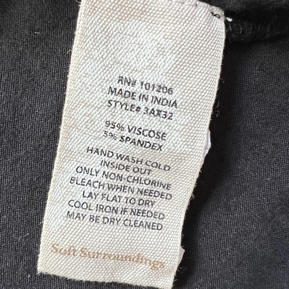 Soft Surroundings Layered Draped Asymmetric Hem Dress Women Size XL Petite - Picture 13 of 16